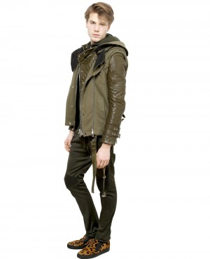 Olive Green Joggers For Men