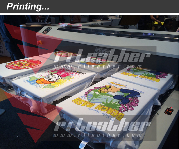 Printing Process By R1 Leather